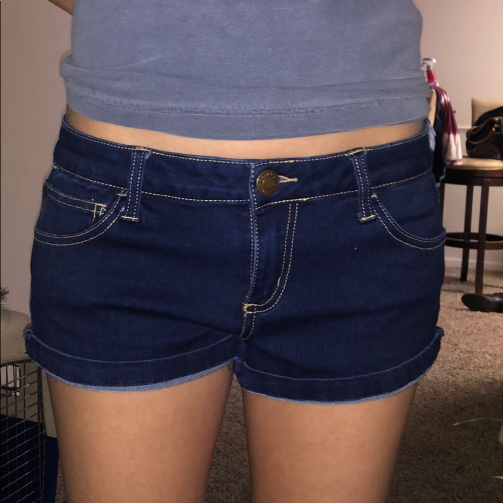 Blue jean shorts!!